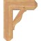 Ekena Millwork Funston Craftsman Smooth Bracket, Western Red Cedar, 5 1/2"W x 20"D x 24"H BKT06X20X24FST04SWR - alternate 3